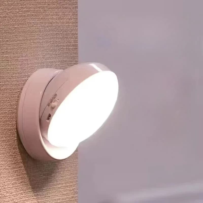 Stenska nočna lučka LED z gibalnim senzorjem, polnilna